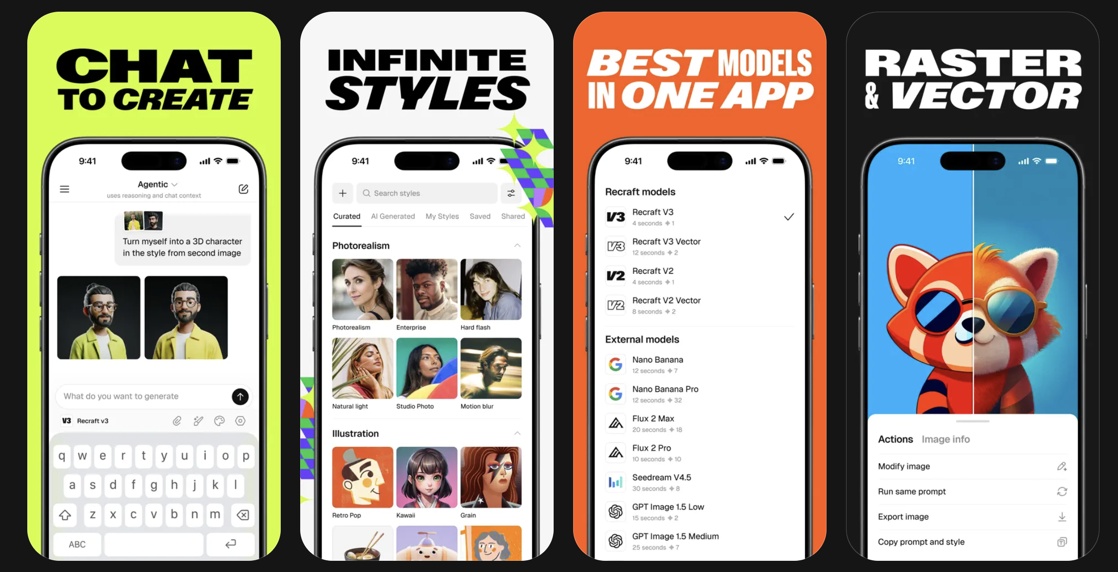 Mobile Apps - Recraft